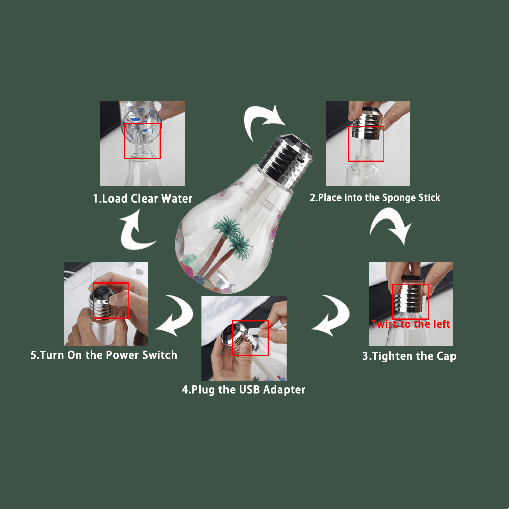 Bulb Air Humidifier