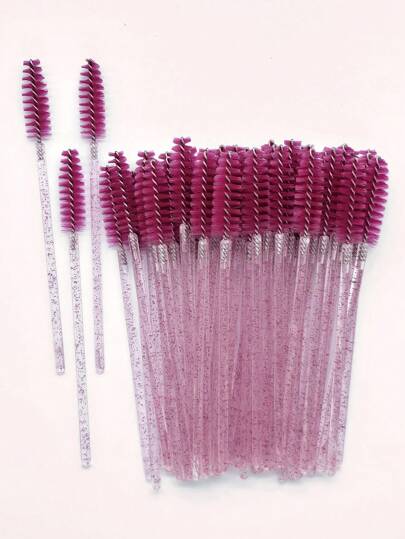50 Pcs Disposable Eyelash Brush