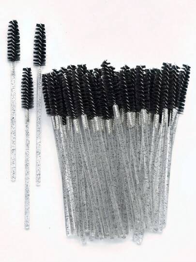 50 Pcs Disposable Eyelash Brush