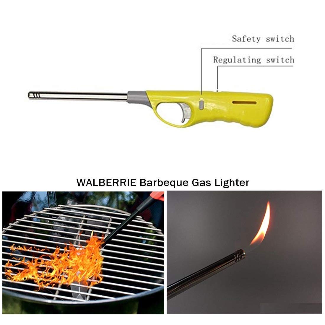 Kitchen Refillable Gas Lighter