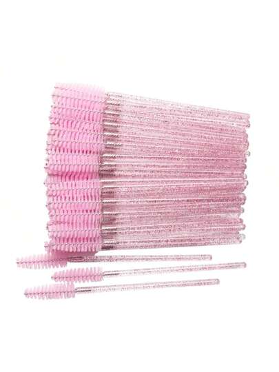 50 Pcs Disposable Eyelash Brush