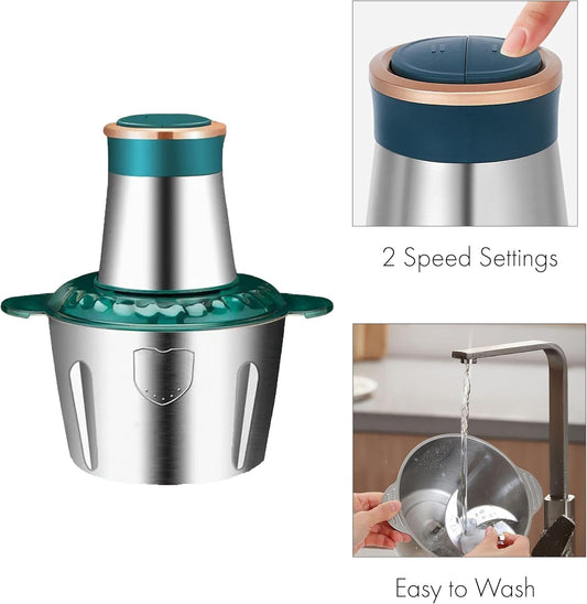 Kitchen Expert 3L Stainless Steel Food Chopper
