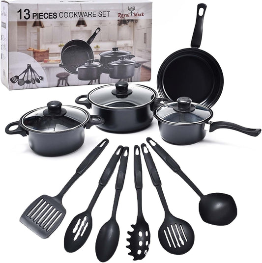 13 Pieces Cookware Set