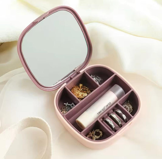 Makeup Mirror with Storage Box