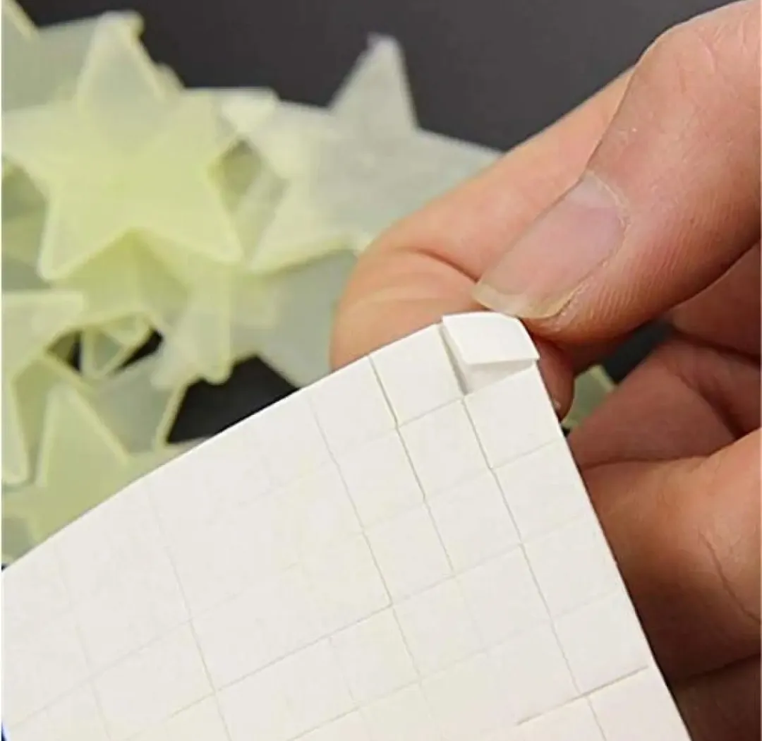 100 pcs 3D Stickers shining Statrs