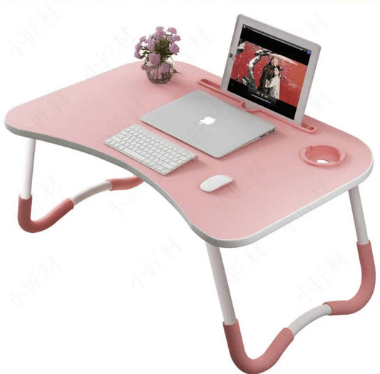 Foldable Bed Table - Pink